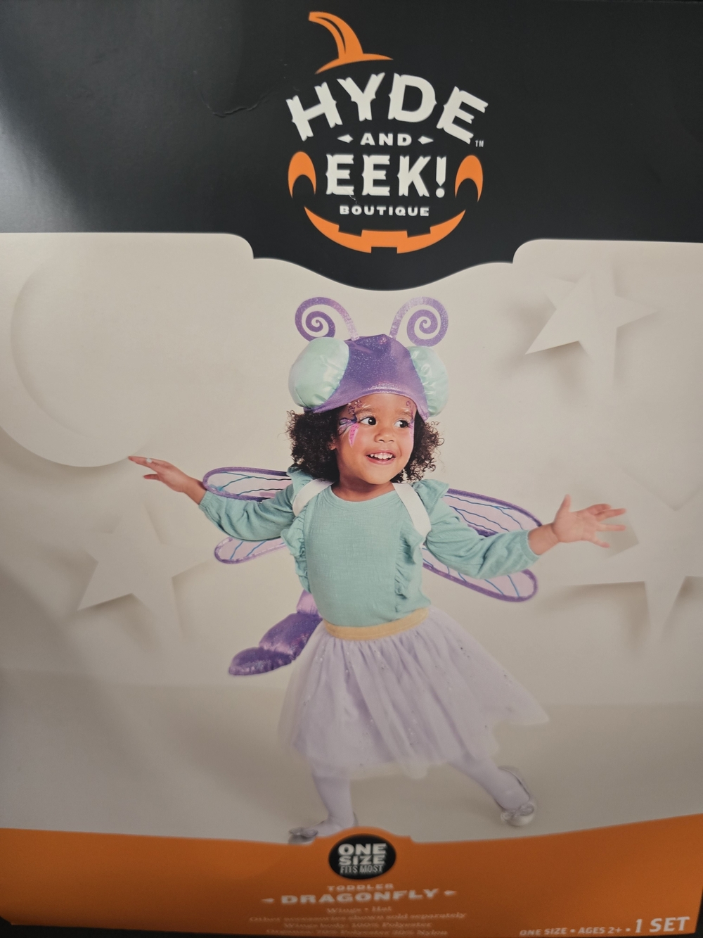 Hyde and Eek! Kids Dragonfly Costume - Purple & Teal